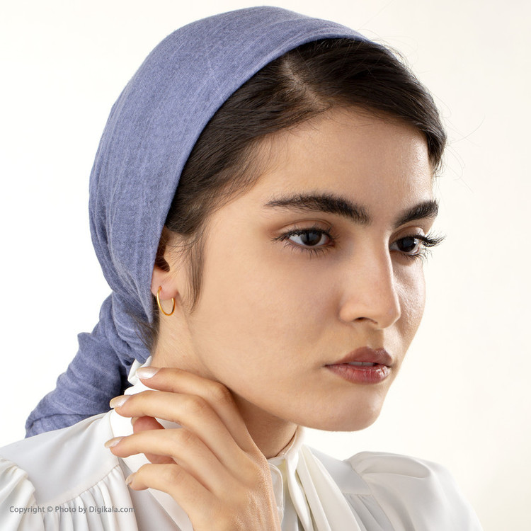 گوشواره طلا 18 عیار زنانه قیراط98 مدل حلقه ای کد KE013