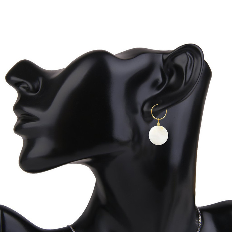 گوشواره طلا 18 عیار زنانه قیراط98 مدل ke039