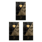 طلا گرمی 18 عیار قیراط98 مدل الماس کد kc002-p3 بسته 3 عددی