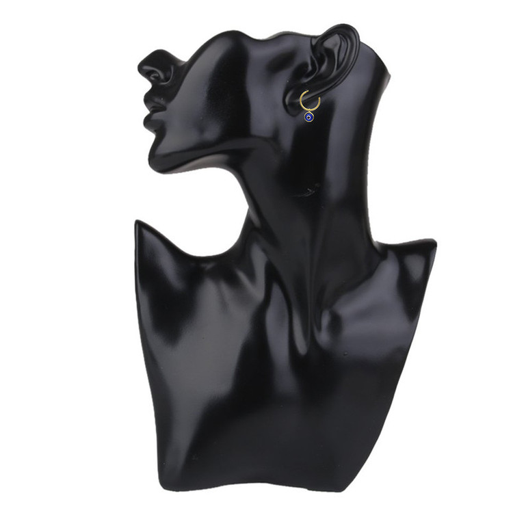 گوشواره طلا 18 عیار زنانه قیراط98 مدل KE014