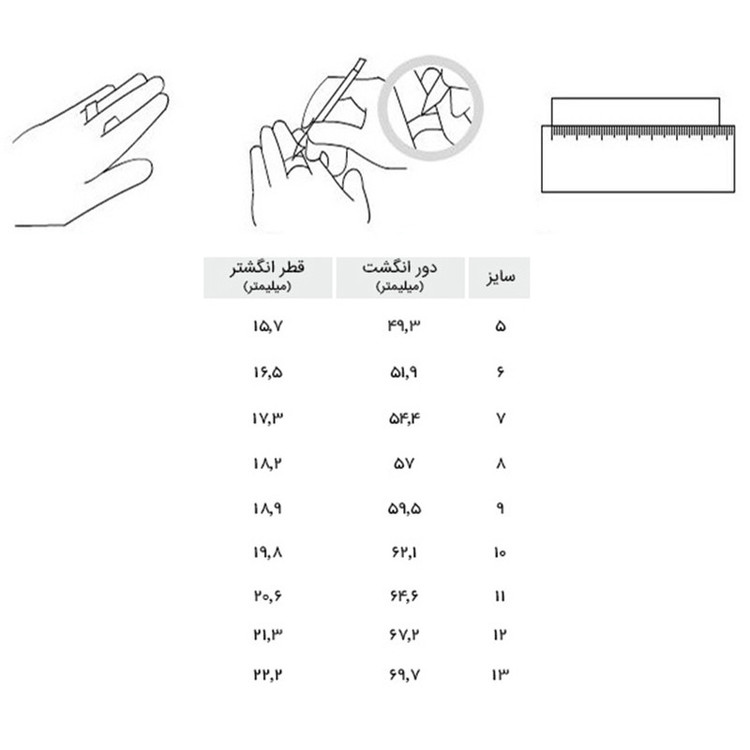 انگشتر طلا 18 عیار زنانه قیراط98 مدل آغوش کد kr004