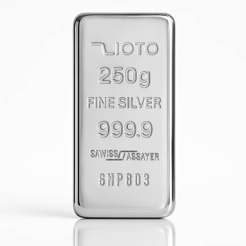 شمش نقره 250 گرمی