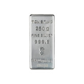 شمش نقره 250 گرمی توکنیکو عیار 999.9 | شمش نقره ایرانی TOKENIKO | قیراط98