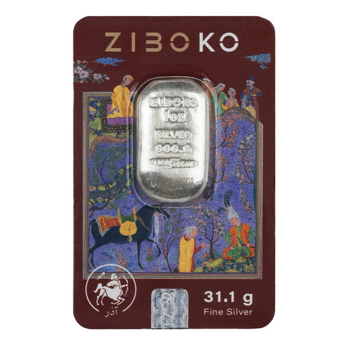 شمش نقره زیبوکو مدل آذر