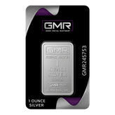 شمش نقره 1 اونسی جی ام آر ترکیه (GMR) با عیار 999.0