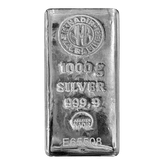 شمش نقره ندیر ، نادیر 1000 گرمی نادیر ترکیه (Nadir) عیار 999.9 | 1 کیلویی ندیر نادیر