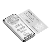 شمش نقره نادیر ، ندیر 250 گرمی عیار 999.9 نادیر،ندیر ترکیه (Nadir Metal)